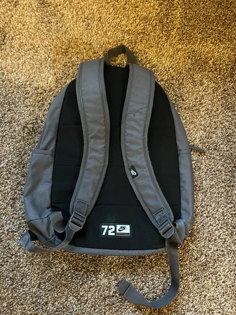 Nike gray backpack